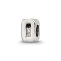 Sterling Silver Reflections Kids Number 0 Bead, 6.36 x 4.55 mm