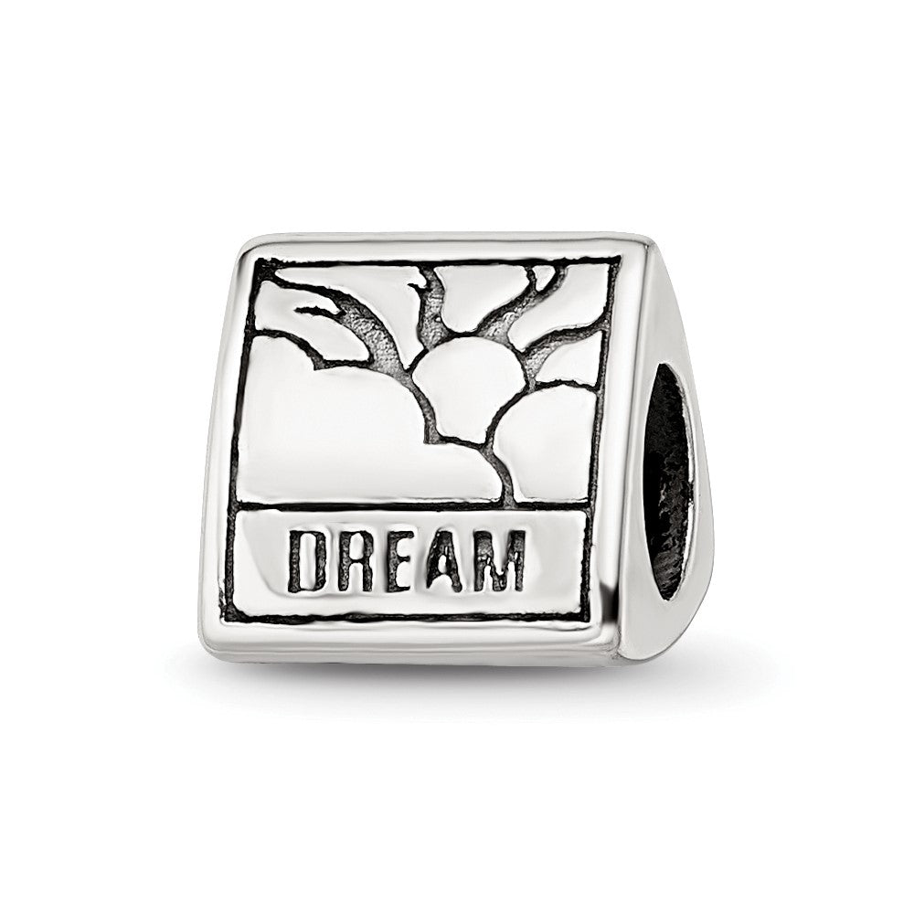 Sterling Silver Reflections Inspiration Trilogy Bead, 8.18 x 8.18 mm