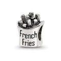 Sterling Silver Reflections French Fries Bead, 10 x 7.27 mm