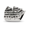 Sterling Silver Reflections Cruise Ship Bead, 8.18 x 13.64 mm