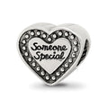 Sterling Silver Reflections Someone Special Bead, 9.09 x 7.27 mm