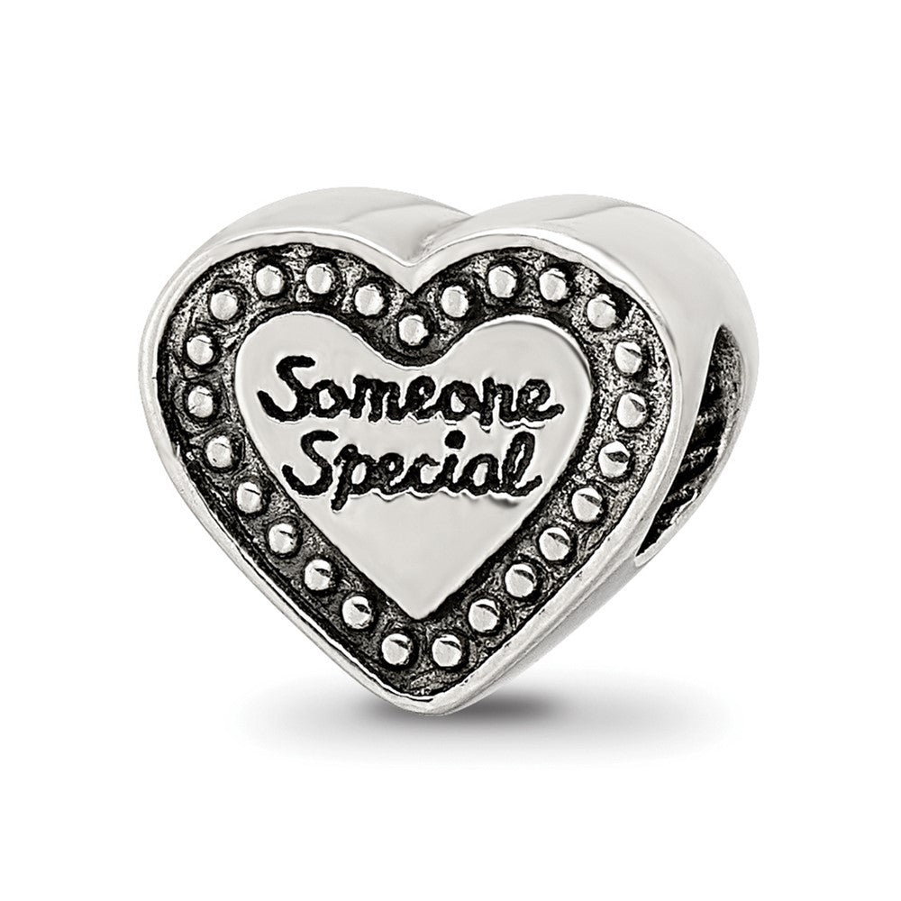 Sterling Silver Reflections Someone Special Bead, 9.09 x 7.27 mm