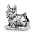 Sterling Silver Reflections Boxer Bead, 10.91 x 10.91 mm