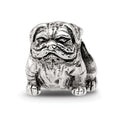 Sterling Silver Reflections Bulldog Bead, 10 x 9.09 mm