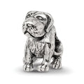 Sterling Silver Reflections German Shorthaired Pointer Bead, 11.82 x 7.27 mm