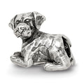 Sterling Silver Reflections Labrador Retriever Bead, 10 x 11.82 mm