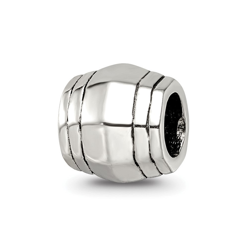 Sterling Silver Reflections Bali Bead, 8.18 x 7.27 mm