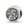 Sterling Silver Reflections Angel Bead, 9.09 x 9.09 mm