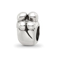 Sterling Silver Reflections Family of 4 Bead, 9.09 x 6.36 mm