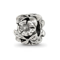 Sterling Silver Reflections Floral Bead, 8.18 x 7.27 mm, 2.25 g