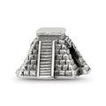 Sterling Silver Reflections Chichen Itza Bead, 7.27 x 12.73 mm