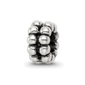 Sterling Silver Reflections Bali Bead, 8.18 x 4.55 mm