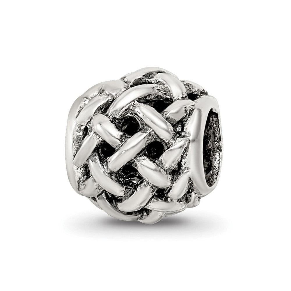 Sterling Silver Reflections Bali Bead, 9.09 x 8.18 mm