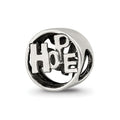 Sterling Silver Reflections Hope Bead, 8.18 x 8.18 mm
