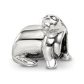 Sterling Silver Reflections Sea Lion Bead, 10.91 x 10.91 mm