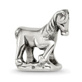 Sterling Silver Reflections Horse Bead, 13.64 x 11.82 mm