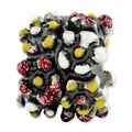 Sterling Silver Reflections Multicolored Enameled Flowers Bead, 10 x 7.27 mm