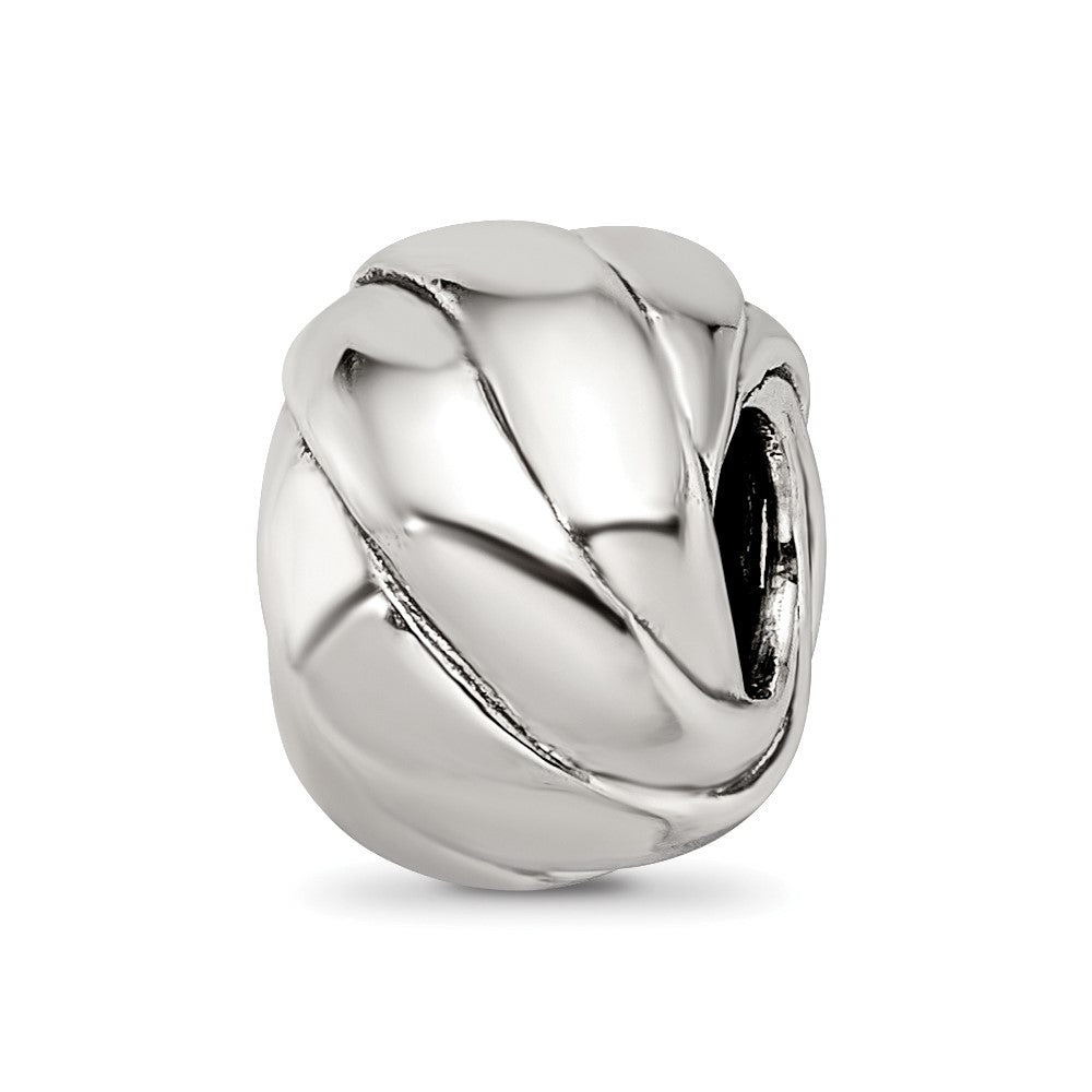Sterling Silver Reflections Bali Bead, 10 x 7.27 mm