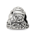 Sterling Silver Reflections Beehive Bead, 11.82 x 10.91 mm