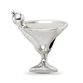 Sterling Silver Reflections Martini Bead, 13.64 x 12.73 mm