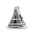 Sterling Silver Reflections Eiffel Tower Bead, 10.91 x 9.09 mm