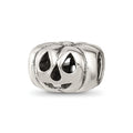Sterling Silver Reflections Jack o Lantern Bead, 7.27 x 9.09 mm