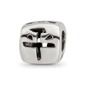 Sterling Silver Reflections Chinese Peace Bead, 8.18 x 8.18 mm