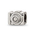 Sterling Silver Reflections Camera Bead, 7.27 x 8.18 mm