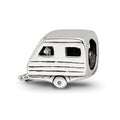 Sterling Silver Reflections Trailer Bead, 7.27 x 10 mm