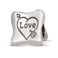 Sterling Silver Reflections Love Marriage Family Trilogy Bead, 10.91 x 10 mm