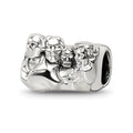 Sterling Silver Reflections Mount Rushmore Bead, 7.27 x 10.91 mm