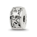 Sterling Silver Reflections Shooting Stars Clip Bead, 10.91 x 5.45 mm