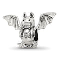 Sterling Silver Reflections Bat Bead, 11.82 x 19.09 mm