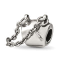 Sterling Silver Reflections Handbag Bead, 10 x 18.18 mm