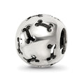 Sterling Silver Reflections Cutout Dog Bone Bead, 11.82 x 10 mm