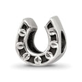 Sterling Silver Reflections Horseshoe Bead, 10 x 10 mm