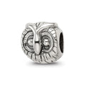 Sterling Silver Reflections Owl Head Bead, 8.18 x 8.18 mm