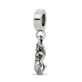 Sterling Silver Reflections Mermaid Dangle Bead, 25.45 x 3.64 mm