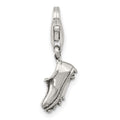 Sterling Silver Reflections Sports Shoe Click-on for Bead, 21.82 x 6.36 mm