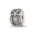 Sterling Silver Reflections Kids Owl Clip Bead, 8.18 x 6.36 mm