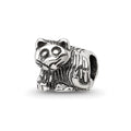 Sterling Silver Reflections Kids Kitten Bead, 7.27 x 7.27 mm