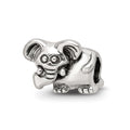Sterling Silver Reflections Kids Elephant Bead, 8.18 x 9.09 mm
