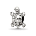 Sterling Silver Reflections Kids Turtle Bead, 10 x 7.27 mm