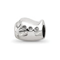 Sterling Silver Reflections Kids Airplane Bead, 10 x 8.18 mm