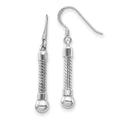 Sterling Silver Reflections Medium Earring, 34.55 x 5 mm