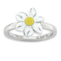 Sterling Silver Stackable Expressions Jonquil Ring, Size 6, 2.25 mm