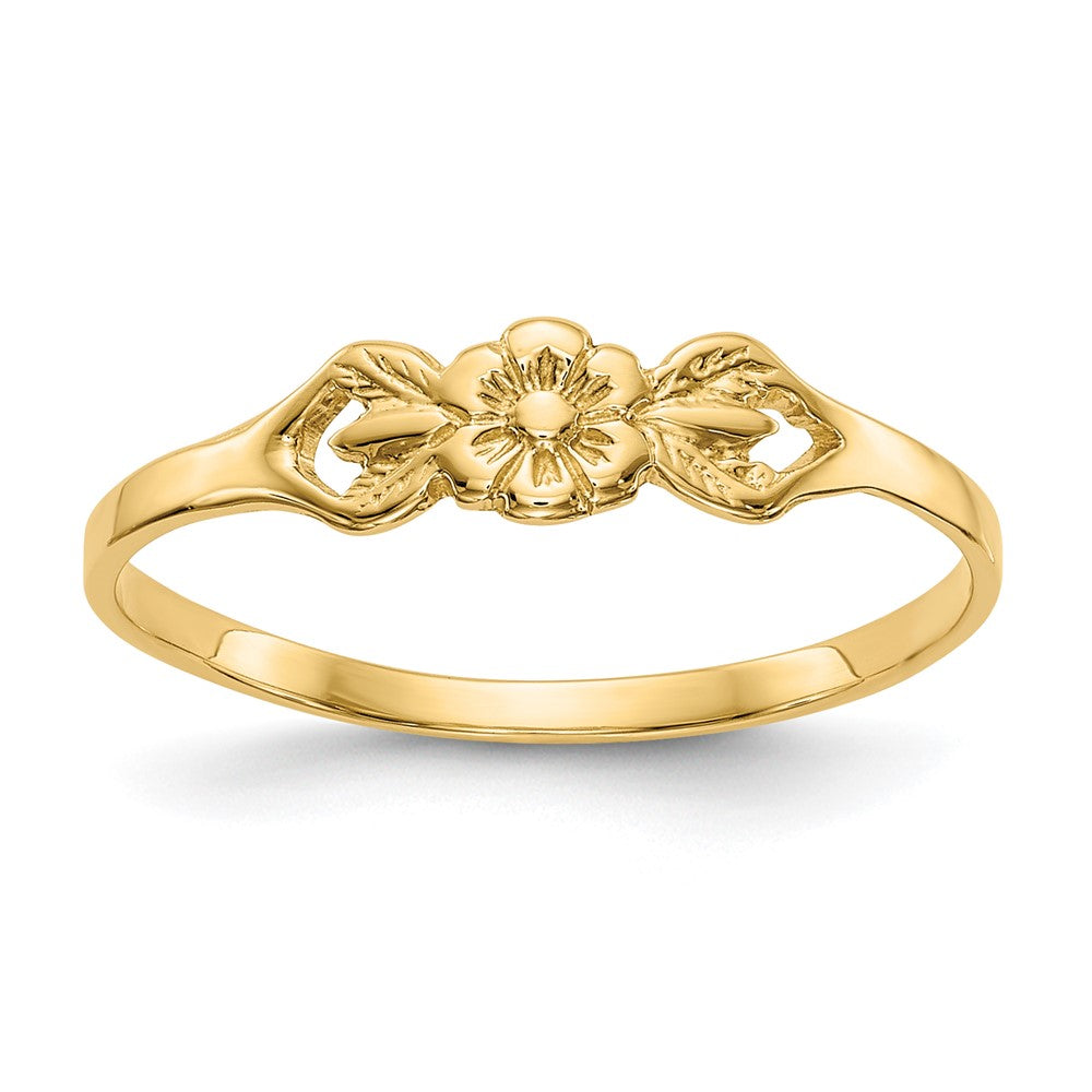 14K Flower Size 5 Baby / Childs Ring