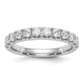14kw Lab Grown Diamond VS/SI+ G+ Wedding Band, 0.84 ct, Size 7