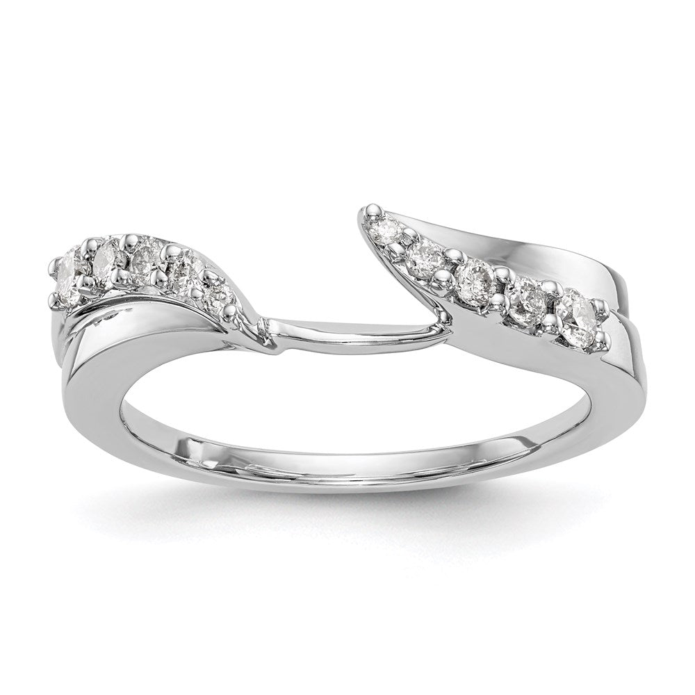 14K White Gold Diamond Wrap, 0.291 ct, Size 7, 2.79 g - ID5S9RM3081B-029-WAA8L7
