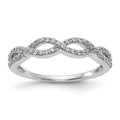 Platinum Diamond Band, 0.25 ct, Size 7